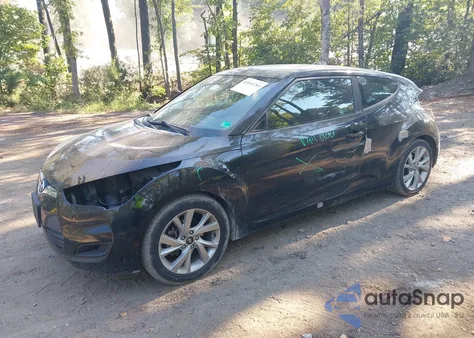 2016 Hyundai Veloster from USA, damaged, VIN KMHTC6AD2GU272055